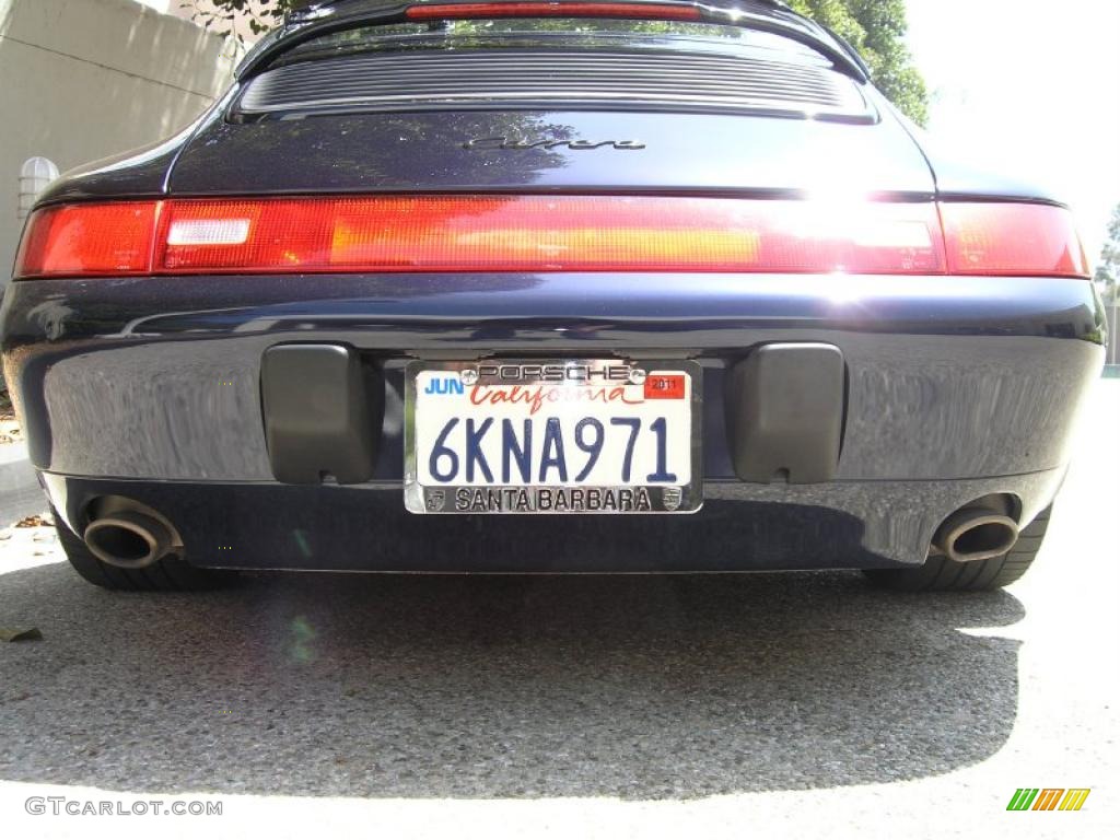 1995 911 Carrera Coupe - Midnight Blue Metallic / Cashmere Beige/Black photo #11