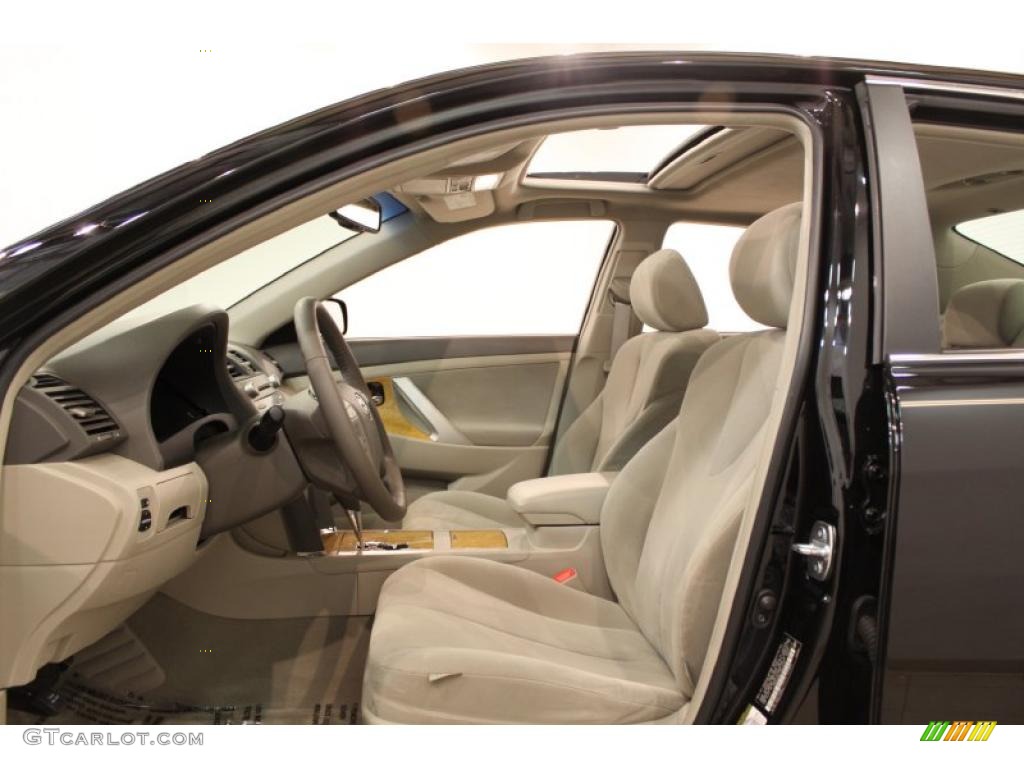 2007 Camry XLE - Black / Bisque photo #6