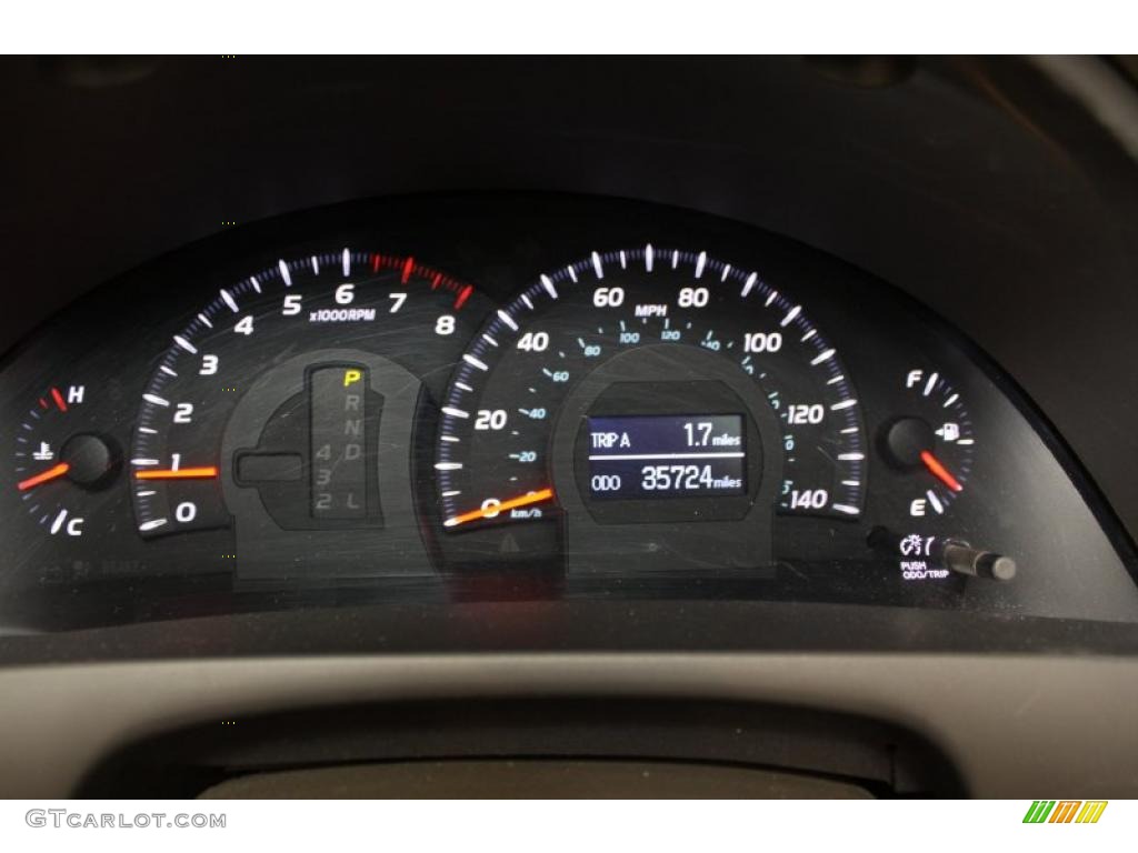 2007 Camry XLE - Black / Bisque photo #9