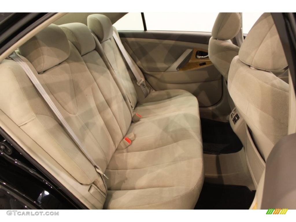 2007 Camry XLE - Black / Bisque photo #14
