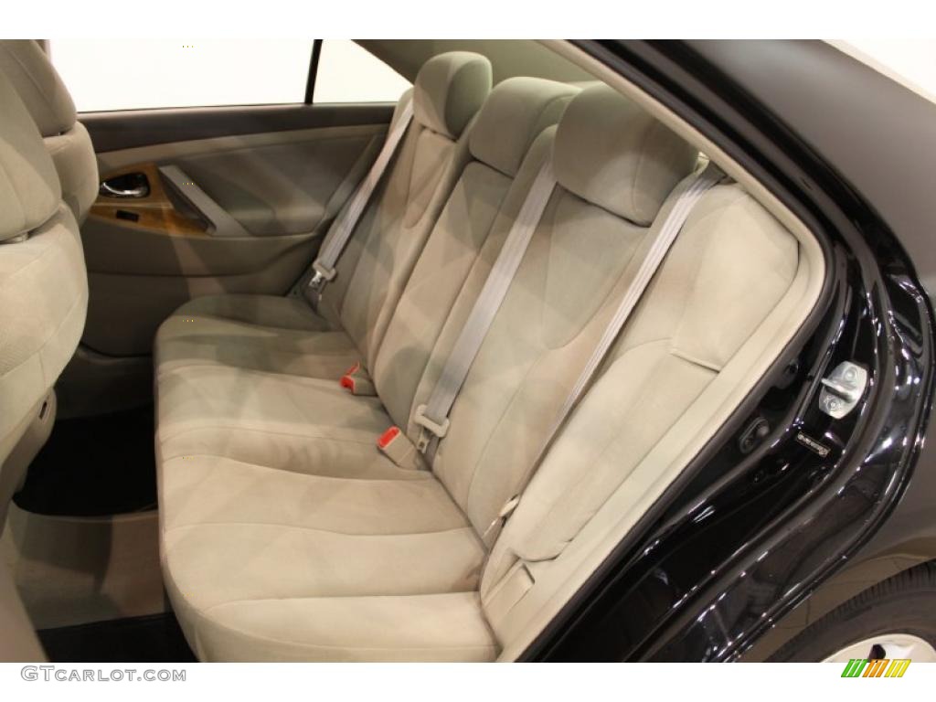 2007 Camry XLE - Black / Bisque photo #15