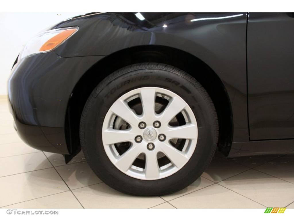 2007 Camry XLE - Black / Bisque photo #19
