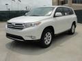 2011 Blizzard White Pearl Toyota Highlander SE  photo #7