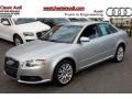 2008 Light Silver Metallic Audi A4 2.0T quattro S-Line Sedan  photo #1