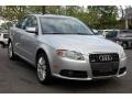 2008 Light Silver Metallic Audi A4 2.0T quattro S-Line Sedan  photo #7