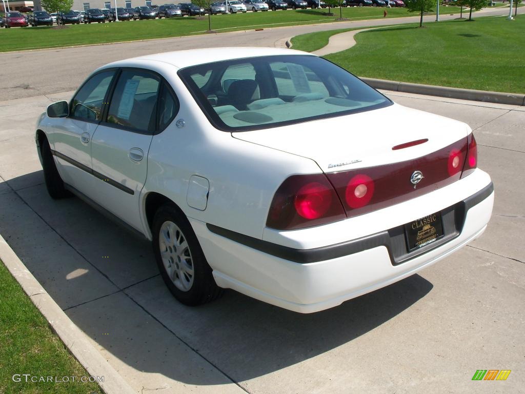 2003 Impala  - White / Medium Gray photo #5