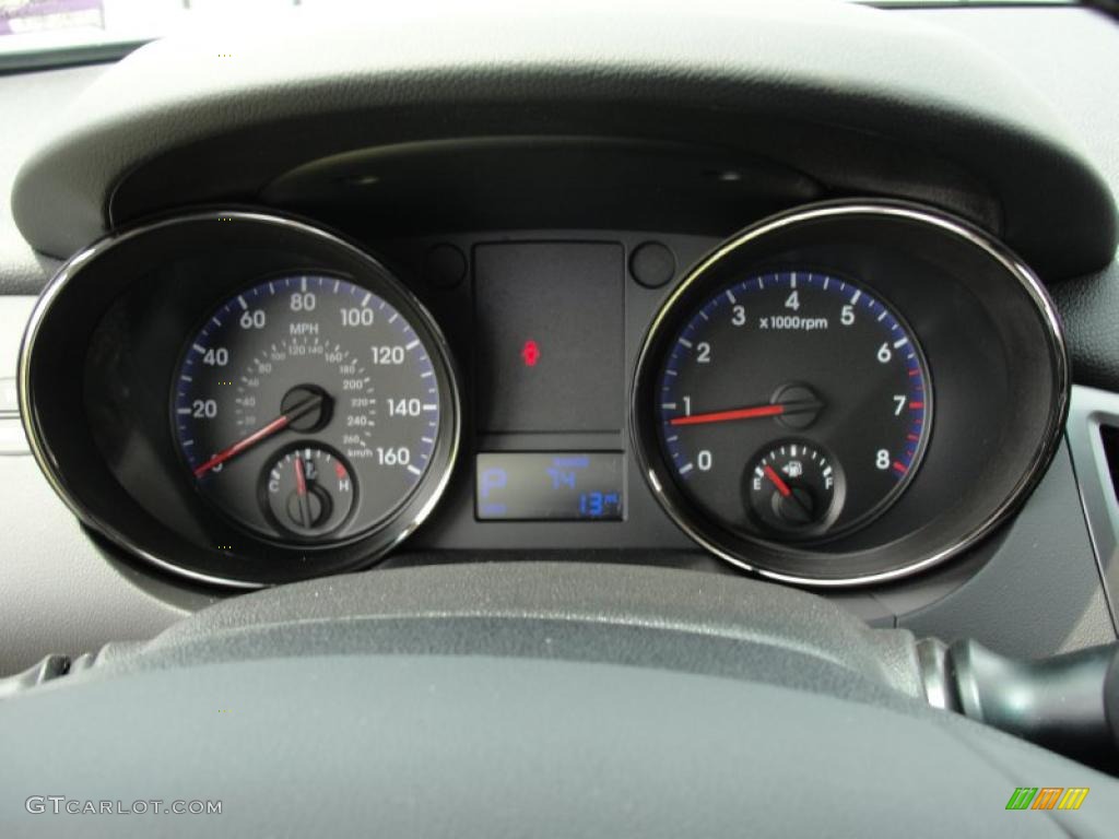 2011 Hyundai Genesis Coupe 2.0T Premium Gauges Photo #49236996