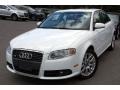 2008 Ibis White Audi A4 2.0T quattro S-Line Sedan  photo #37