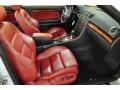  2005 A4 3.0 quattro Cabriolet Red Interior