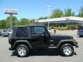 2004 Black Jeep Wrangler X 4x4  photo #1
