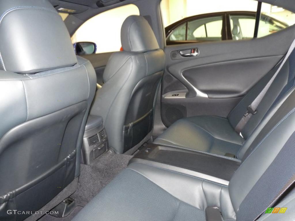Black Interior 2008 Lexus IS F Photo #49242816