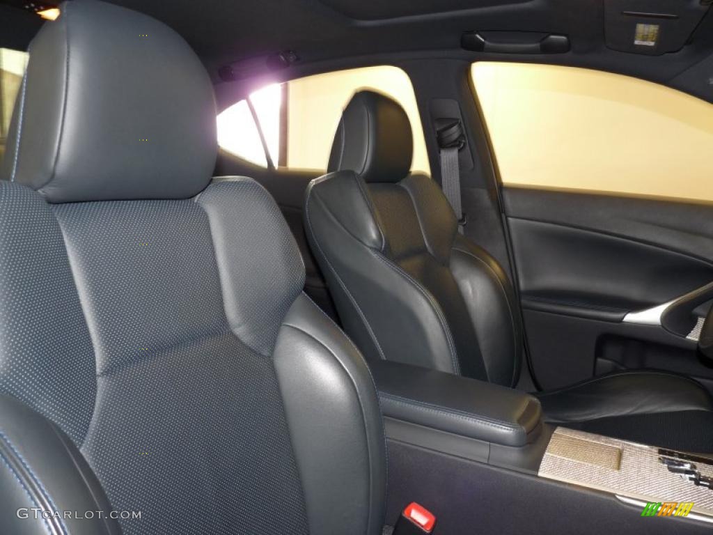 Black Interior 2008 Lexus IS F Photo #49242840