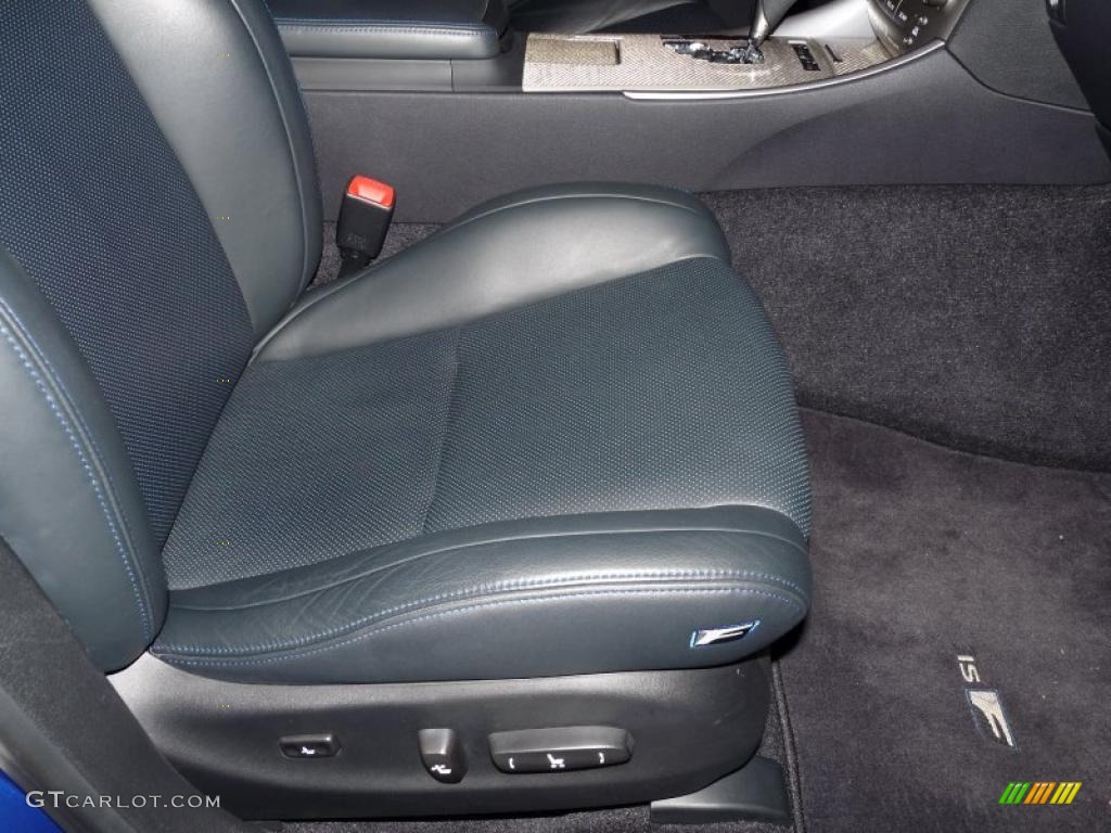 Black Interior 2008 Lexus IS F Photo #49242861