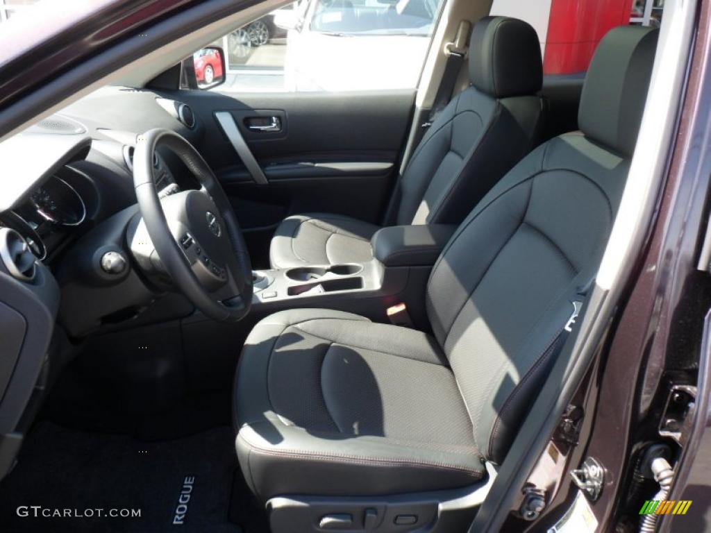 2011 Rogue SL AWD - Black Amethyst / Black photo #3