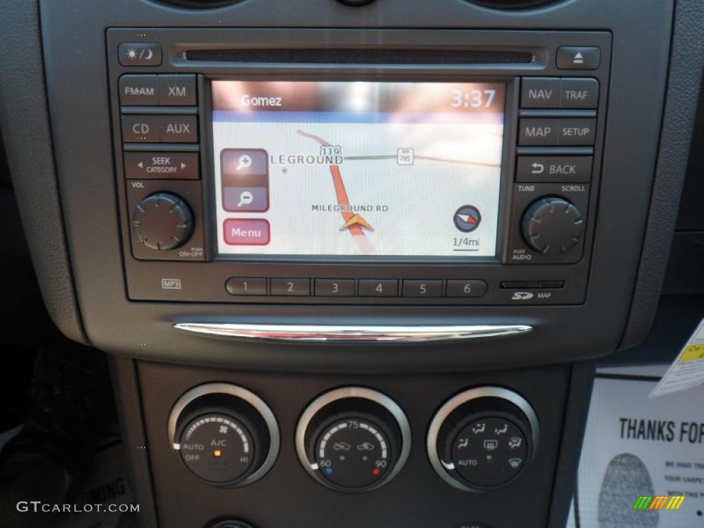 2011 Rogue SL AWD - Black Amethyst / Black photo #6