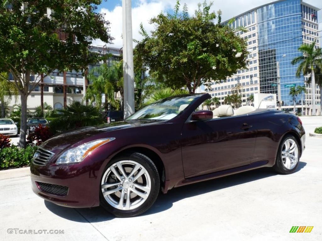 Midnight Garnet Metallic Infiniti G