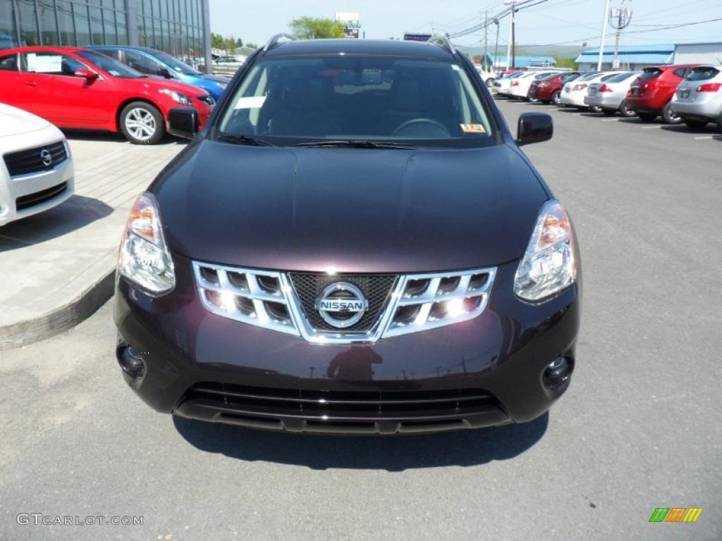 2011 Rogue SL AWD - Black Amethyst / Black photo #12