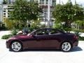 2009 Midnight Garnet Metallic Infiniti G 37 Convertible  photo #6