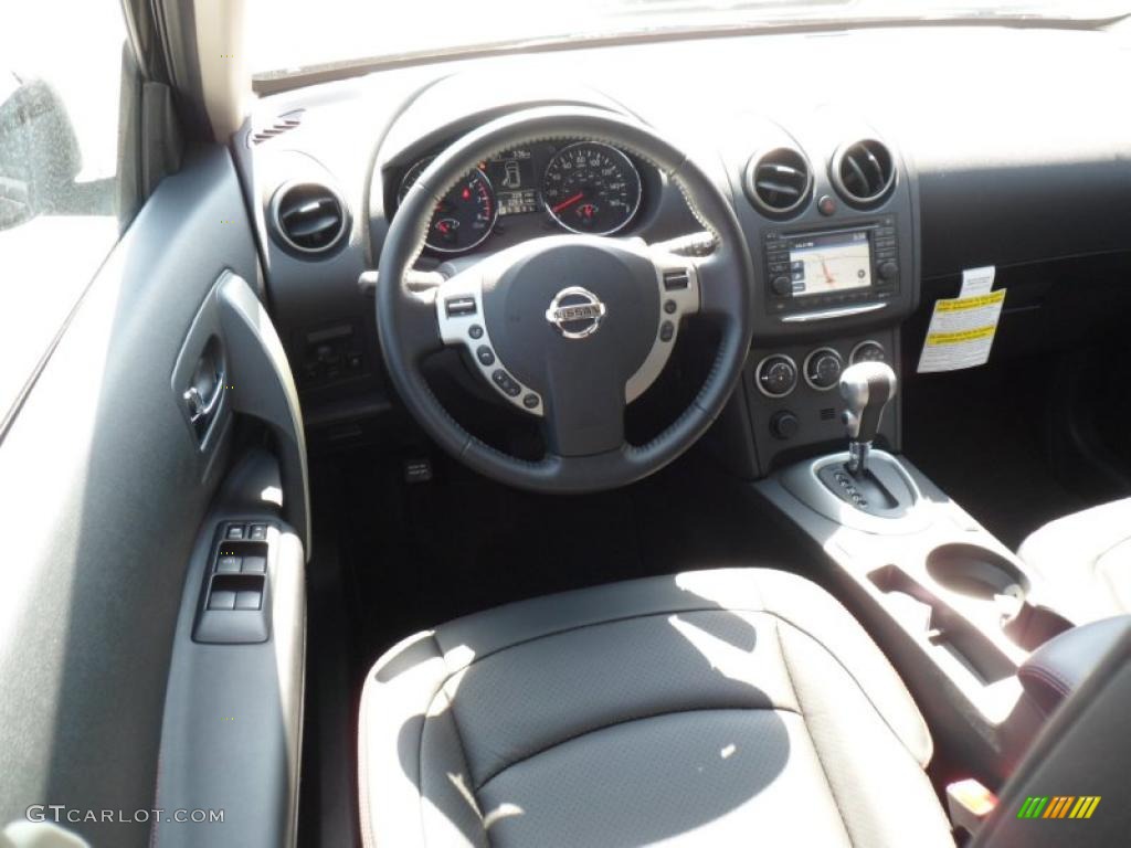 2011 Rogue SL AWD - Black Amethyst / Black photo #16