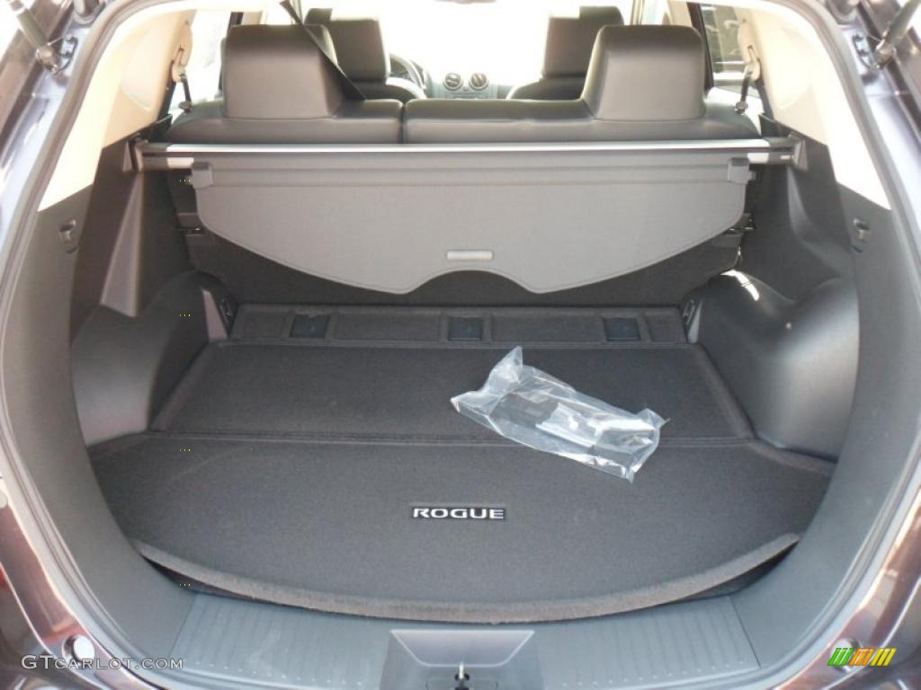 2011 Rogue SL AWD - Black Amethyst / Black photo #17
