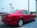 2011 Red Candy Metallic Ford Fusion Hybrid  photo #3