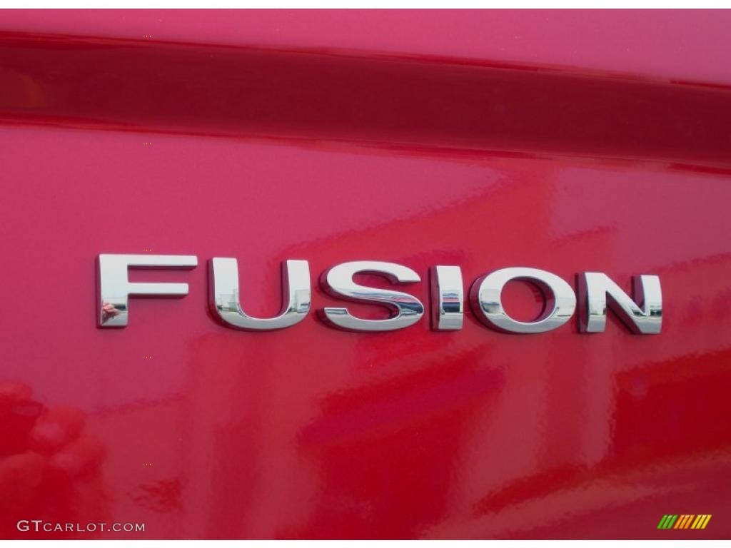 2011 Fusion Hybrid - Red Candy Metallic / Medium Light Stone photo #4