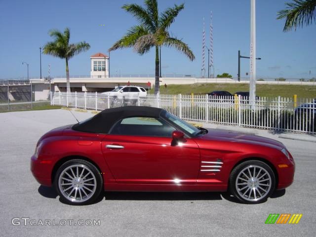 Blaze Red Crystal Pearlcoat 2007 Chrysler Crossfire SE Roadster Exterior Photo #492453