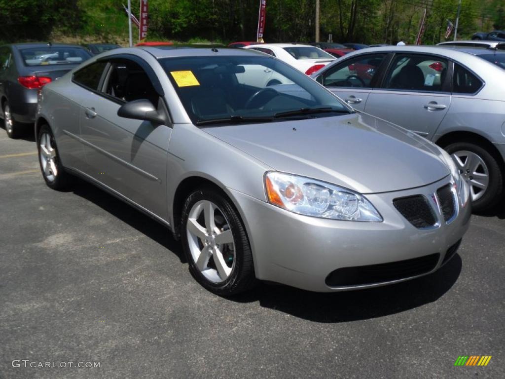 2006 G6 GTP Coupe - Liquid Silver Metallic / Ebony photo #1