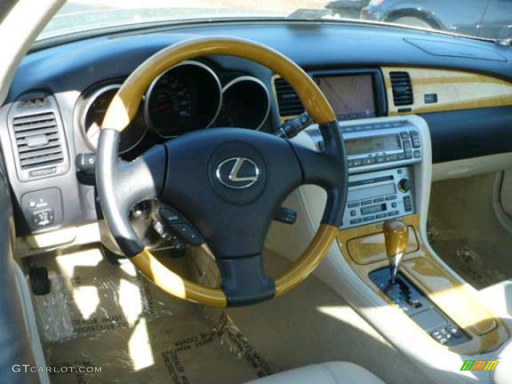 2005 Lexus SC 430 Ecru Beige Dashboard Photo #49245707
