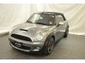 2010 Dark Silver Metallic Mini Cooper S Convertible  photo #1