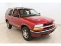 2000 Majestic Red Metallic Chevrolet Blazer LS 4x4  photo #1