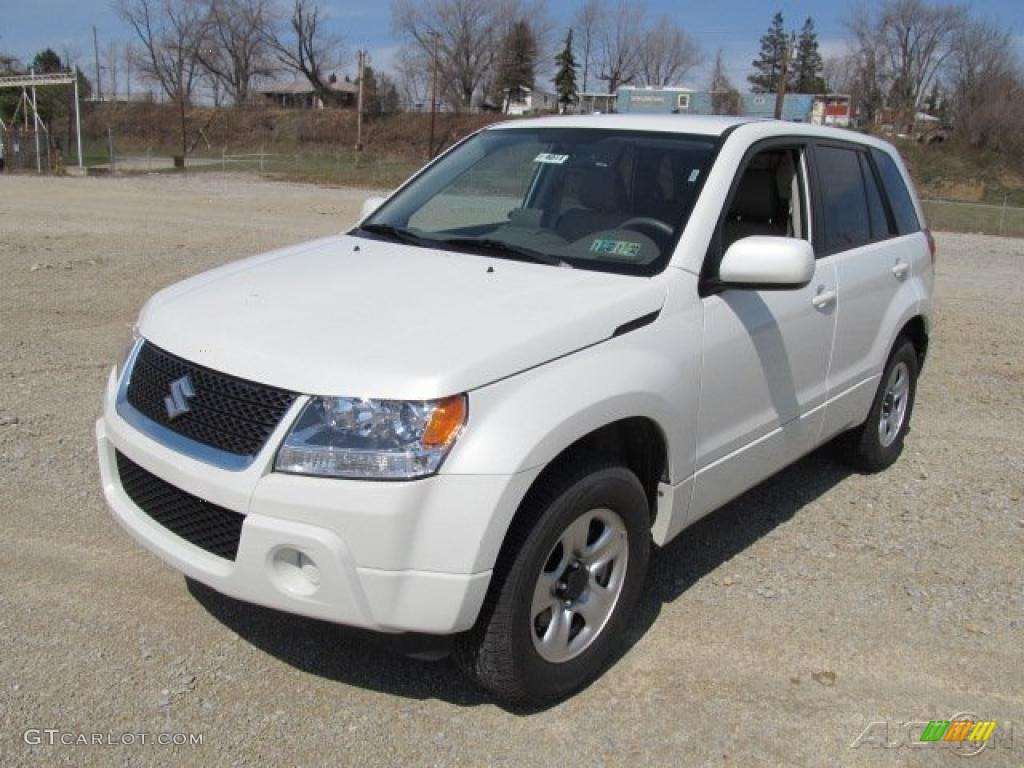 White Water Pearl 2011 Suzuki Grand Vitara Premium 4x4 Exterior Photo #49248041