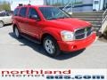 2006 Flame Red Dodge Durango Limited 4x4  photo #2