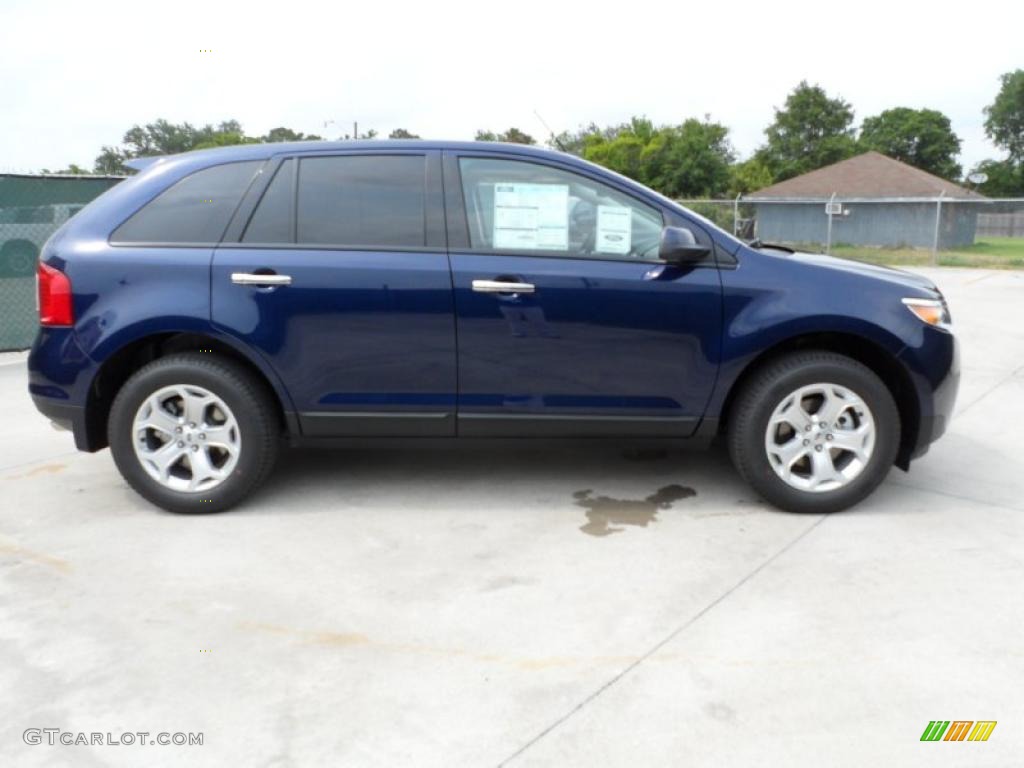 Kona Blue Metallic 2011 Ford Edge SEL Exterior Photo #49250906