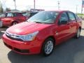 Vermillion Red - Focus SE Sedan Photo No. 1