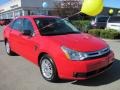 Vermillion Red - Focus SE Sedan Photo No. 18