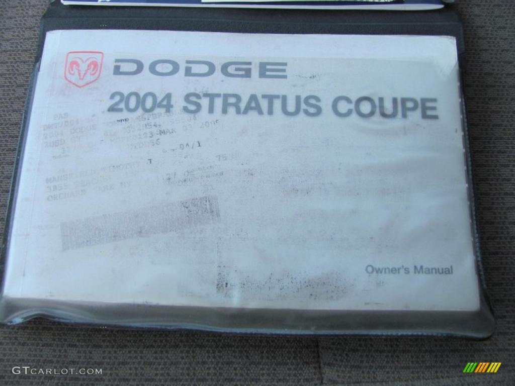 2004 Stratus R/T Coupe - Ice Silver Pearlcoat / Dark Slate Gray photo #4