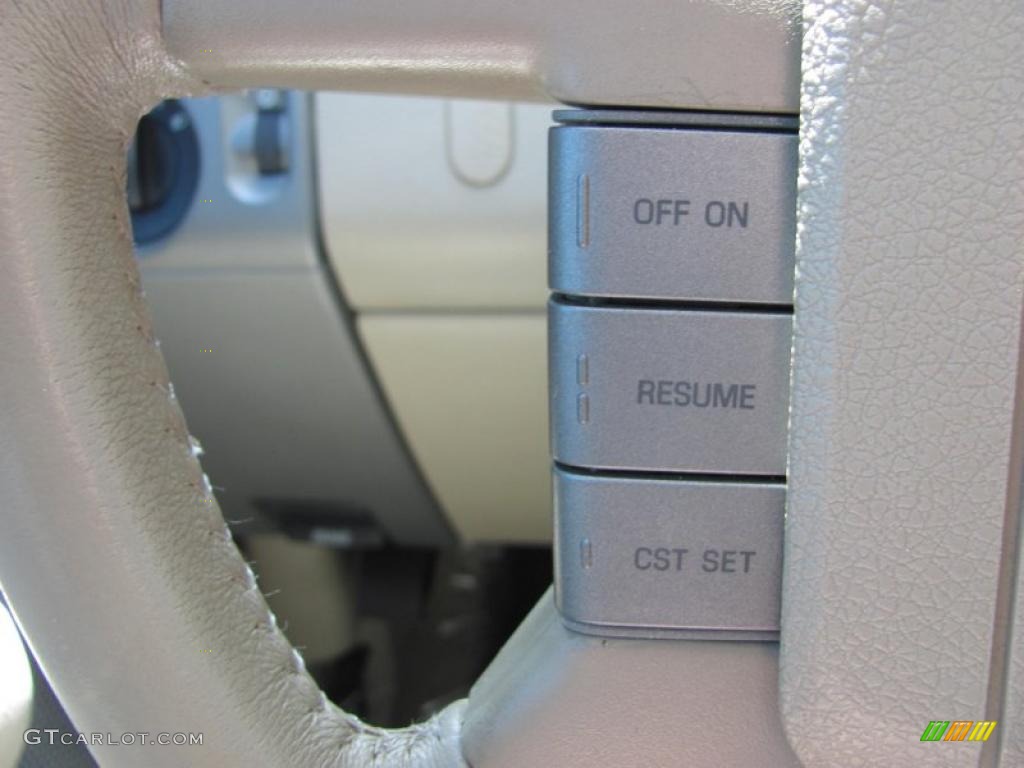2006 F150 Lariat SuperCab 4x4 - Oxford White / Tan photo #6