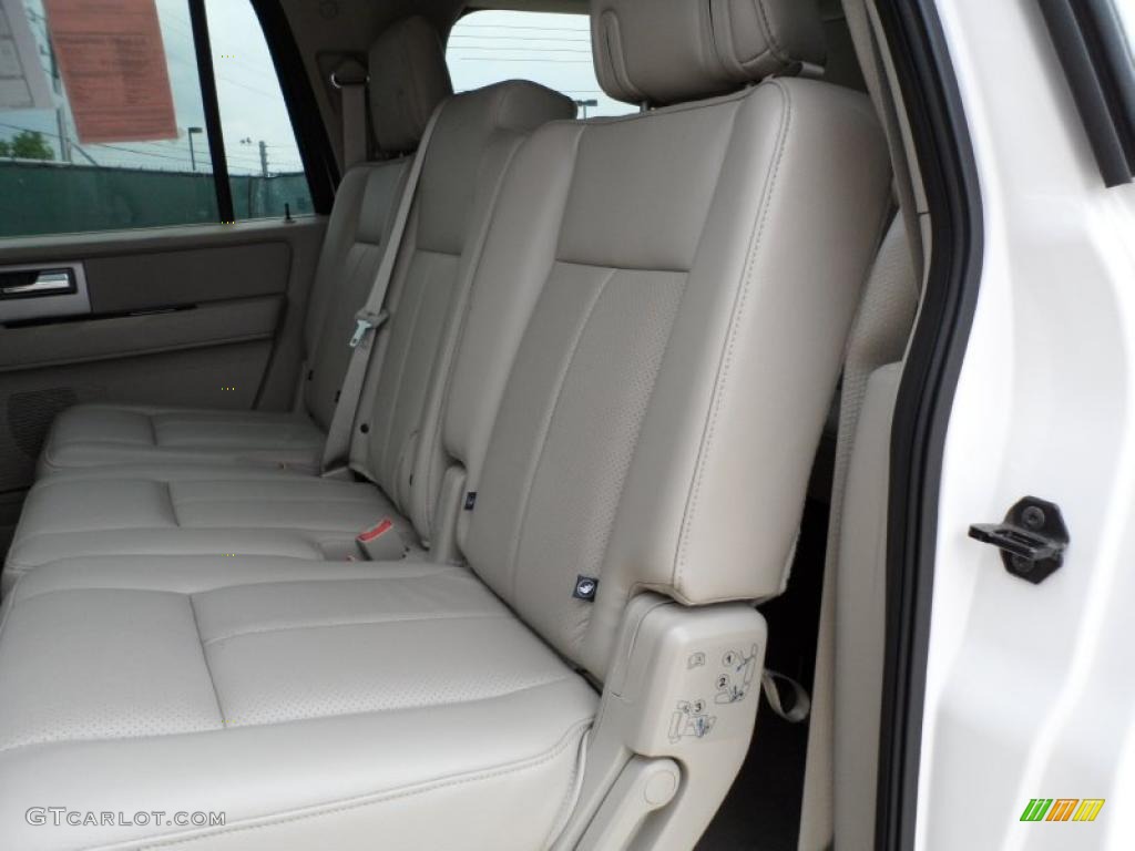 Stone Interior 2011 Ford Expedition EL Limited 4x4 Photo #49252421