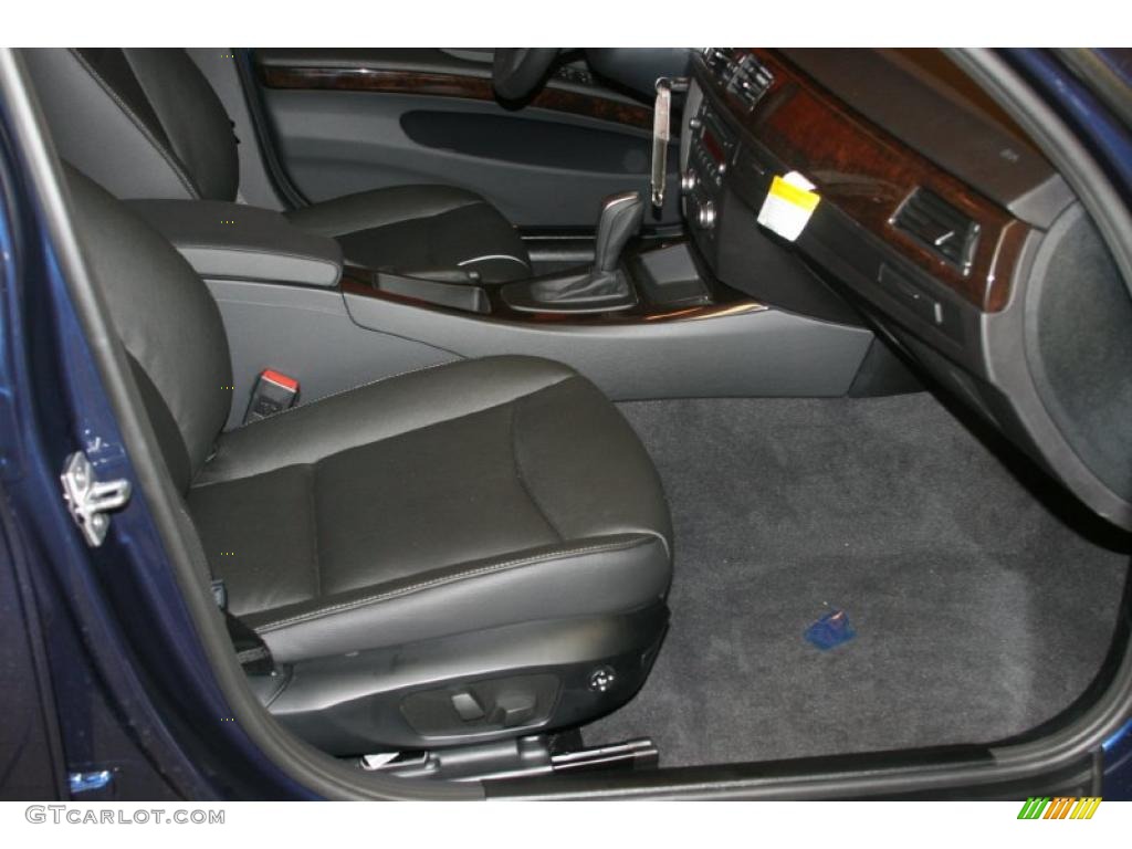 2011 3 Series 328i Sedan - Deep Sea Blue Metallic / Black Dakota Leather photo #21