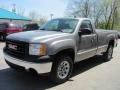 Steel Gray Metallic - Sierra 1500 Regular Cab 4x4 Photo No. 1