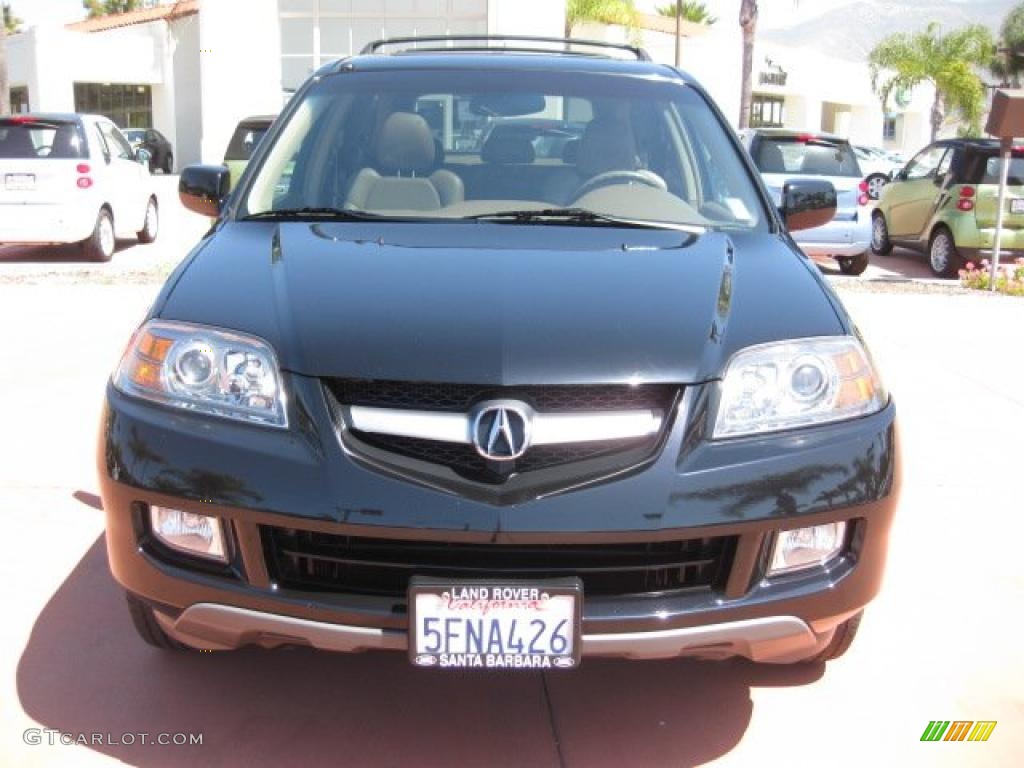 2004 MDX Touring - Nighthawk Black Pearl / Saddle photo #2