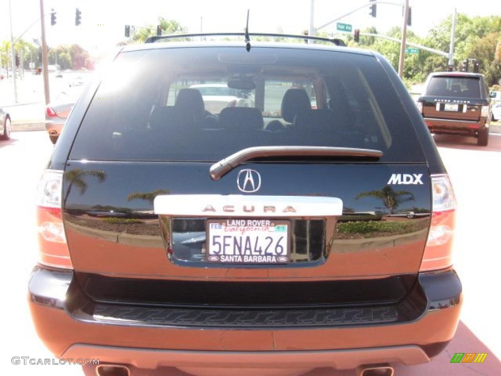 2004 MDX Touring - Nighthawk Black Pearl / Saddle photo #4