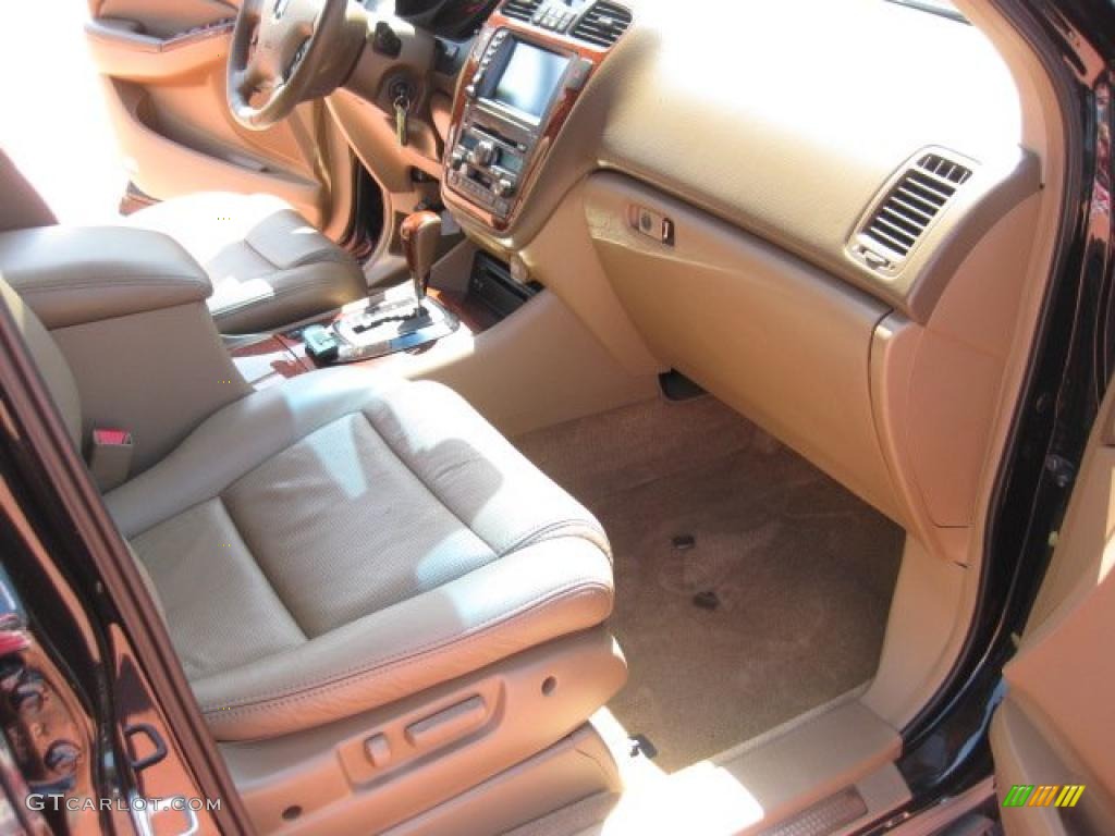 2004 MDX Touring - Nighthawk Black Pearl / Saddle photo #7