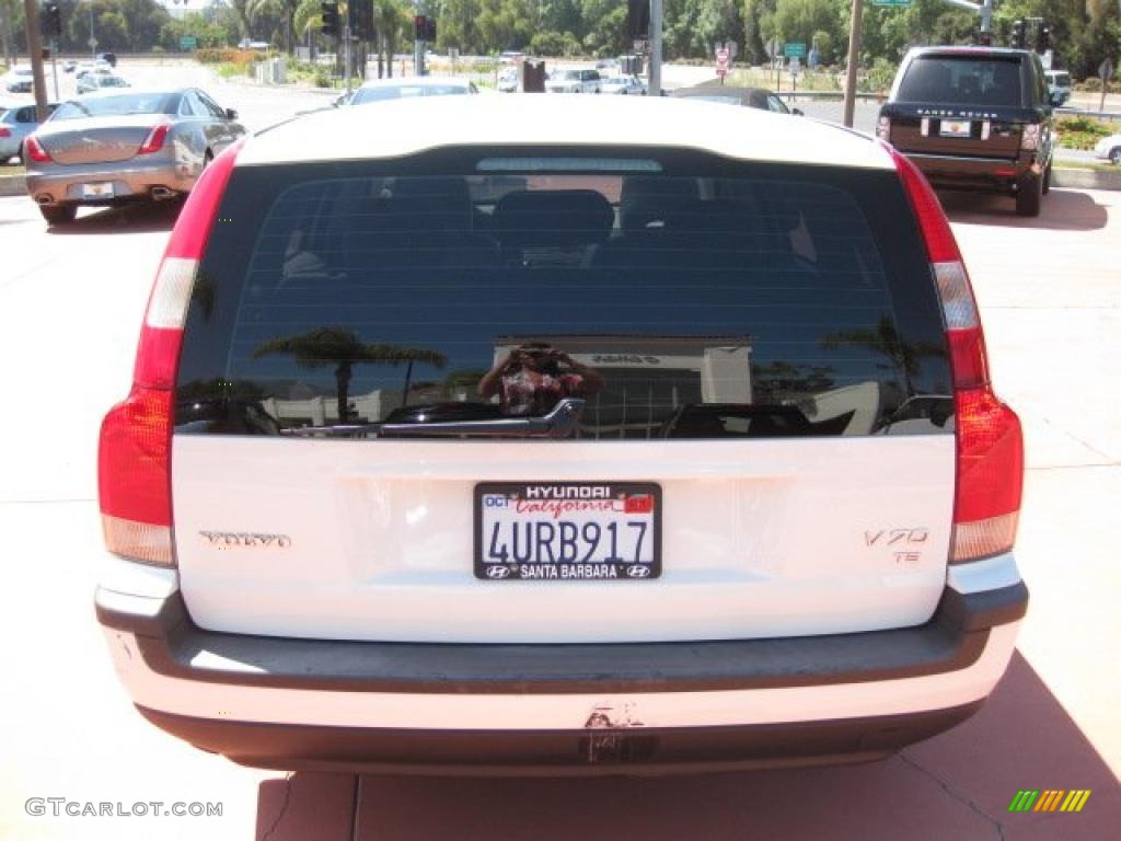 2001 V70 T5 - White / Taupe photo #4