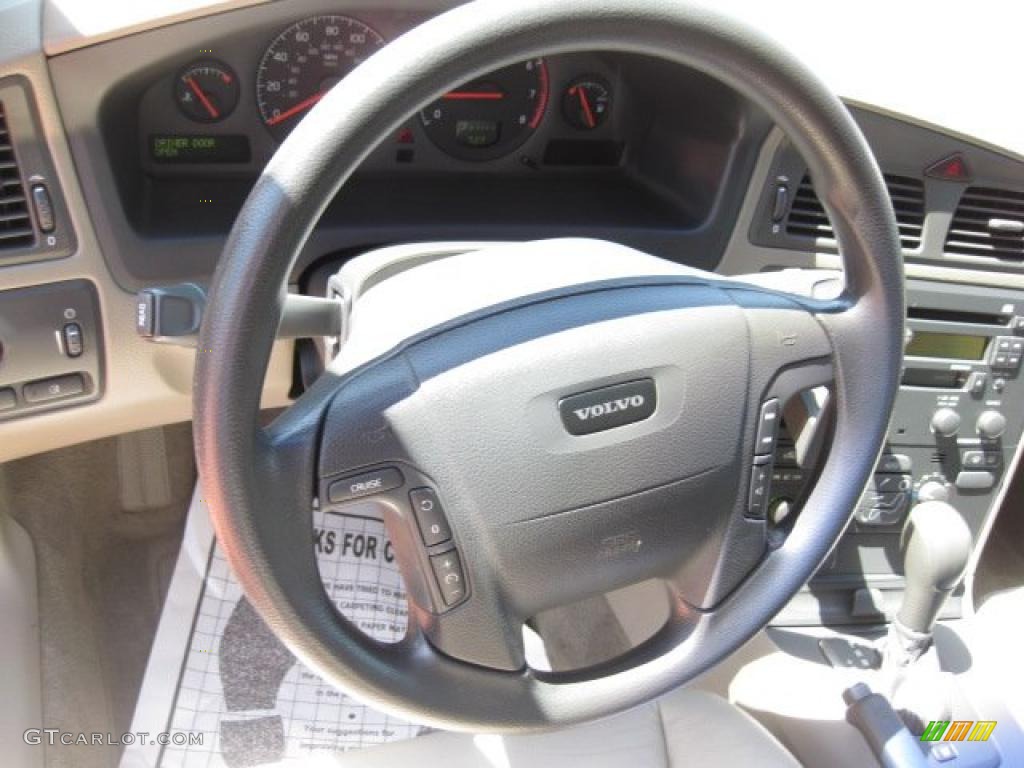 2001 V70 T5 - White / Taupe photo #7