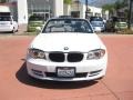 2008 Alpine White BMW 1 Series 128i Convertible  photo #2