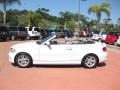 2008 Alpine White BMW 1 Series 128i Convertible  photo #3