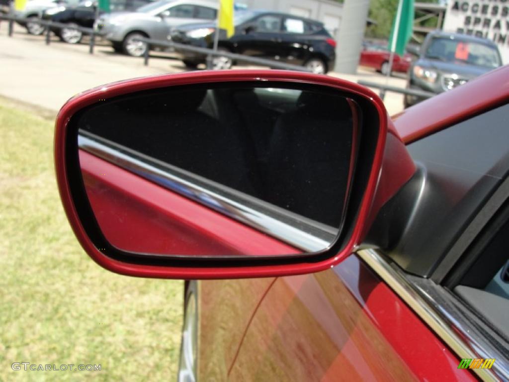 2011 Sonata SE - Venetian Red / Black photo #13