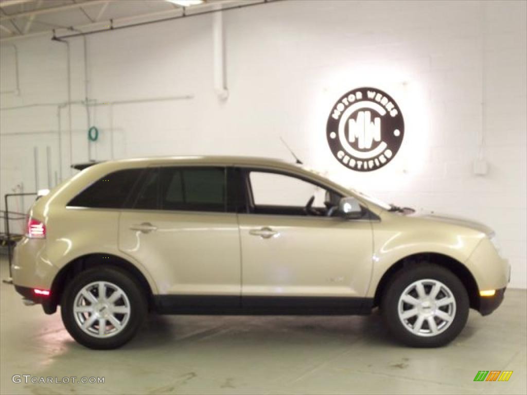 2007 MKX AWD - Dune Pearl Metallic / Charcoal Black photo #6